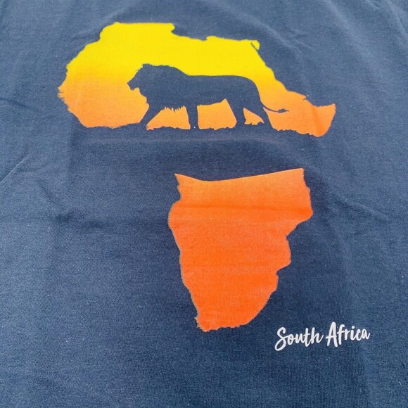 Been There Done That South Africa Graphic Tee Adult Medium Black Men - Picture 3 of 4